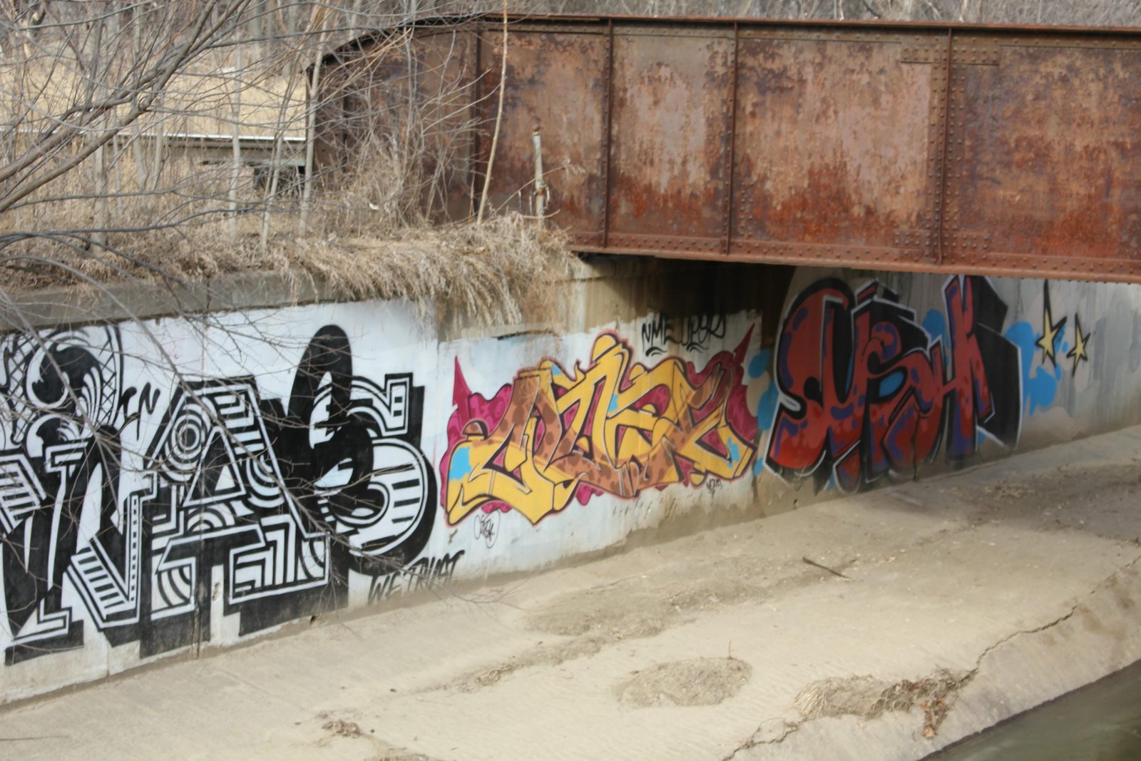 West abutment